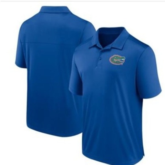 Fanatics Branded Other - NWT Fanatics Branded Men's Florida Gators Blue Left Side Block Polo‎ Shirt XL